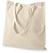 ATMOS GREEN 20 COLORS | 5 | 12 | 20 | 50 | 100 | 200 Pack 15 X 16 Inch NATURAL color Recycled Cotton tote bags eco friendly super strong great choice for schools promotion MADE in INDIA (5 Pack)
