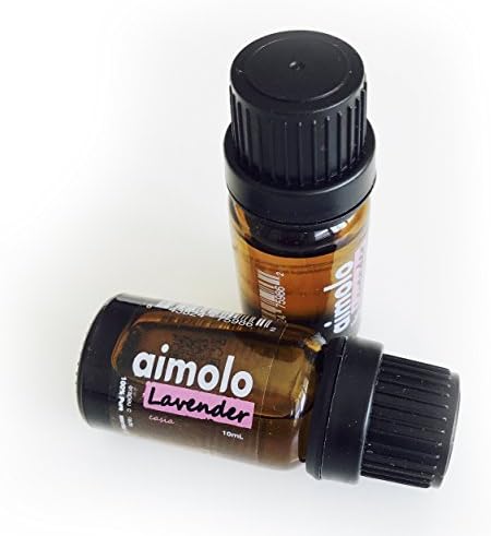 aimolo Lavender 100% Pure, Best France Therapeutic Grade Essential Oil - 10ml 2 Pieces