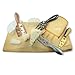 Premium Culinary Cheese Knives Gourmet Kitchen Knife Set - 4 Designed to Cut, Slice, Shave, Spread and Serve best for All Hard and Soft Cheeses. Perfect Gift for Entertaining and Home Decor