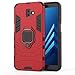 DWAYBOX Galaxy J6 Plus Case Ring Holder Iron Man Design 2 in 1 Hybrid Heavy Duty Armor Hard Back Case Cover for Samsung Galaxy J6 Plus/J6 Prime 2018 6.0 Inch (Red)