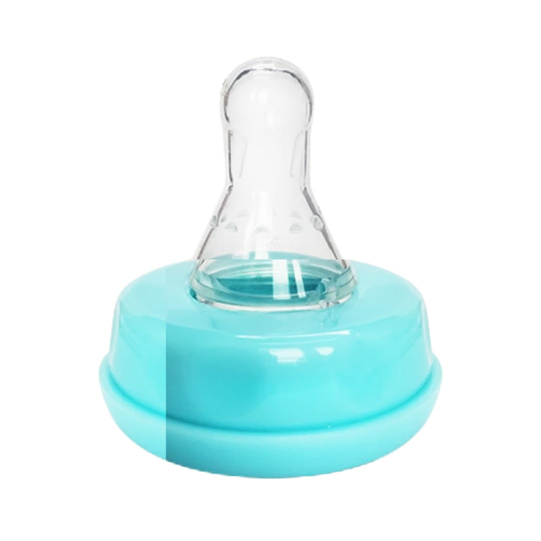 Photo 1 of Blue Baby Bottle Nipples 20-Pack – Universal Fit, BPA-Free, Anti-Colic Design for Newborns, Infants, and Toddlers (20 Count, Pack of 1, Slow Flow)