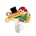 58 PCS Christmas Photo Booth Props Kit, Xmas Selfie Props for Adults Kids Christmas Theme Party Supplies