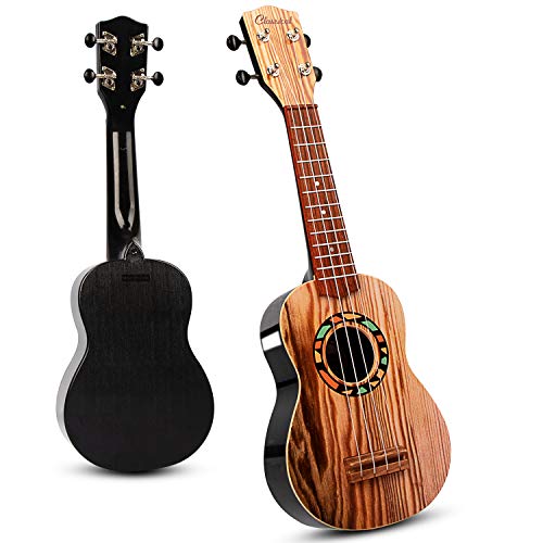 SAOCOOL Ukulele Guitar for Kids, 21 inch Ukulele Guitar Kids Guitar Toy, 4 String Child Guitar Toys for Girls and Boys - Thumbnail 7
