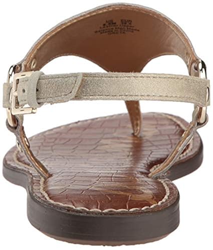 Sam Edelman Women's Greta Leather Thong Sandals With Adjustable Ankle Strap - View #2