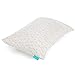 BLISSBURY SpineRight ​Adjustable Water Pillow with Ultra Soft White Cover, Bamboo and Polyester, Queen Size - ​Side​ ​Sleeper, Pregnancy, and Neck Support Pillows - Quilted, Premium, Luxurious Bedding