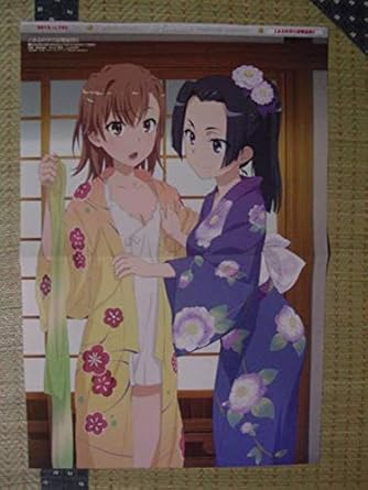 Amazon とある科学の電磁砲s御坂美琴 婚后光子 ファンタジスタドールしめじ アロエ 両面ピンナップポスター アニメ 萌えグッズ 通販