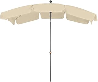 SIENA GARDEN Sonnenschirm TROPICO 210x140 cm natur