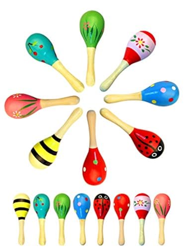Musical Instruments Set for Kids and Toddlers, 12Pcs Wooden