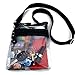 Clear Crossbody Messenger Bag with Adjustable Strap, NFL Stadium Clear Purse
