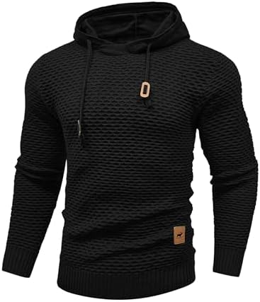 メンズウェア LONG SLEEVE LIGHTWEIGHT HOODIE ZIMEGO Men's Urban Vintage Hoodie - Color Dyed Casual Long Sleeve