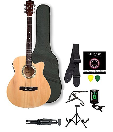 Kadence frontier series semi acoustic guitar Clearance
