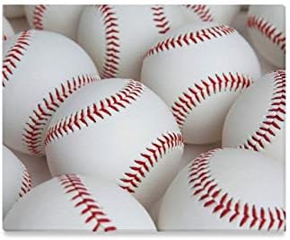 amazon com wall art painting group of baseballs with no logos on white backgro prints on canvas the picture landscape pictures oil for home modern decoration print decor for living room posters amazon com