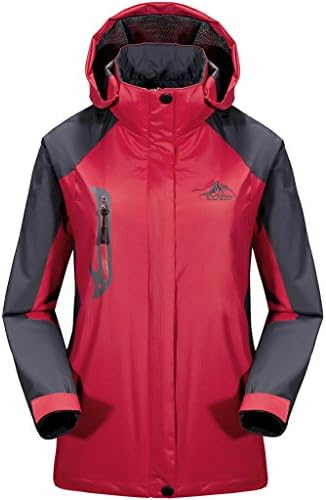 Womens Waterproof Mountain Jacket Fleece Windproof Ski Jacket XXL (Tag 4XL)