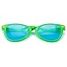 Pudgy Pedro's Jumbo Party Sunglasses | Novelty Shades Perfect for Birthdays, Theme Parties, Charity Events, Weddings, and More | Giant Glasses, Fits Adults and Children (Green)