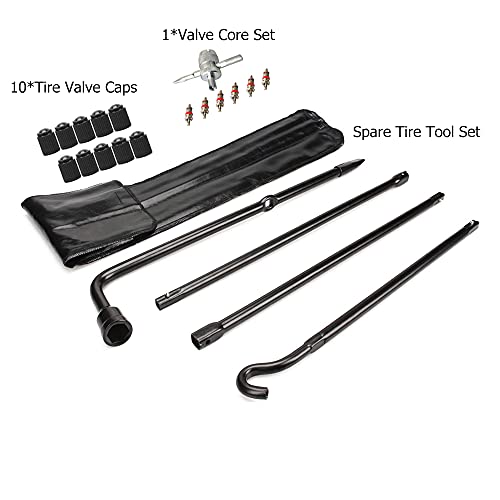 Dr.Roc Compatible with Spare Tire Tool Kit with Bag 2004 to 2018 Ford