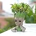 Groot Action Figures Fashion Guardians of The Galaxy Flowerpot Baby Cute Model Toy Pen Pot Best Christmas Gifts For Kids (Thinking tree)