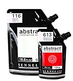 Sennelier Abstract Innovative Heavy Body Acrylic Paint, 120ml Pouch, Naples Yellow