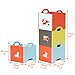 labebe Baby Toy Chest, 3-Color Kid Chest for 1-3 Year, Wooden Toy Storage Bin with 3-Layer for Baby, Kid Storage Shelf/Baby Toy Storage Organizer/Storage Container Toy/Kid Storage Cabinet