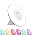Wake Up Light Alarm Clock 7 Colors Bedside Night Light with Sunrise Simulation Radio Nature Sounds FM Radio Touch Control and USB Charger