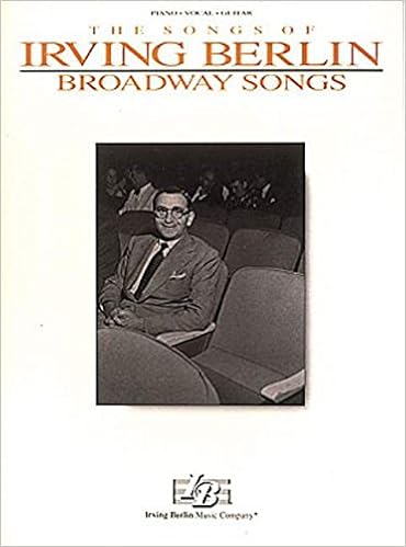 Irving Berlin Broadway Songs Piano Vocal Guitar Berlin Irving Amazon Com Books