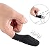 G-spot Finger Vibrator, Xocity, Slicone Vibrator for Clitoral Vagina Nipple Anal Stimulation, Bullet Vibrator with Life Waterproof, Adult Sex Toy for Men Women Couples, Black