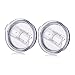 WINOMO 2pcs 20oz Spill and Splash Resistant Lid for Yeti Rambler Tumbler