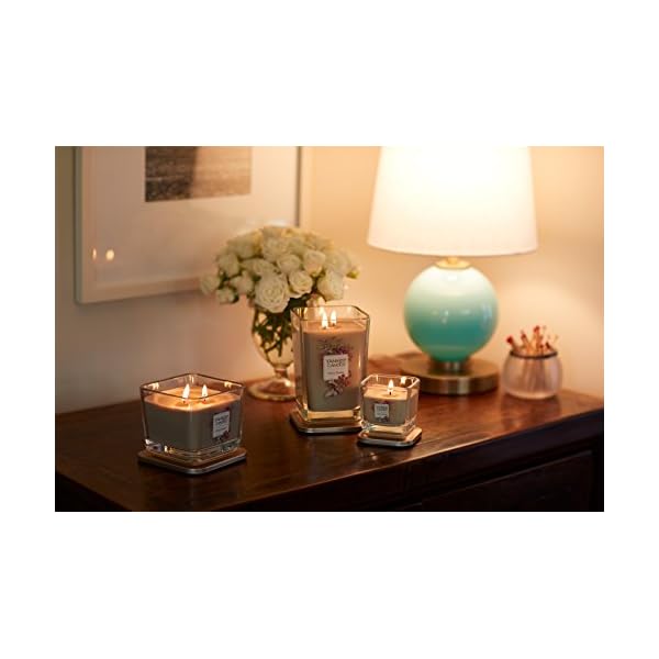 Yankee Candle Elevation Collection with Platform Lid Velvet Woods
