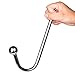 1 Ball Metal Anal Bondage Hook, Stainless Steel Beads Stimulation Hook (silver1)