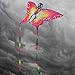 ZS-Juyi Beautiful Butterfly Kite 57inch x 32inch Easy Fly for Kids and Beginners with Flying Tools Kite Board with 32.8 Foot(Butterfly)