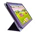 iShoppingdeals - for Insignia Flex 10.1" Tablet (Model NS-15AT10 Only) Folding Folio Skin Cover Case, Plum Purple