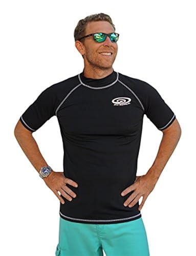 Sun Emporium Plus Size Rash Guard Swim Shirt for Big and Tall