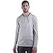 ARCTIC POLE Mens Lightweight Tri Blend Hoodie Tee Shirt NO Pockets Medium, Heather Grey