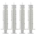 SHAOTONG 20ml/cc Syringes without Needle No Rubber Plunger, Reduce Mess, 20 Pack