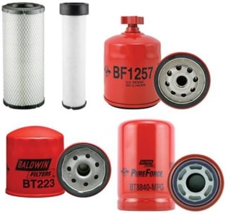 All States Ag Parts Parts A.S.A.P. Filter Kit - Compatible with Bobcat 863 883 873 864 6666375