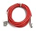 Xcivi USB Data Charger Cable Cord for Fuhu Tablets Nabi DreamTab, nabi 2S, nabi Jr, Jr. S, XD, Elev-8, 6 FT/2m (Red) primary