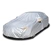 kayme 6 Layers Car Cover Waterproof All Weather for Automobiles, Outdoor Full Cover Rain Sun UV Protection with Zipper…