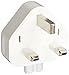 UK Adapter for Apple Macbook, iBook, ipod, ipad, Airport, iphone wall charger plug adapter for United Kingdom (UK Outlets). UK Travel Adapter Plug for MAC. 220V AC Adapter Electric outlet adapter with two-pins (twin pin). primary