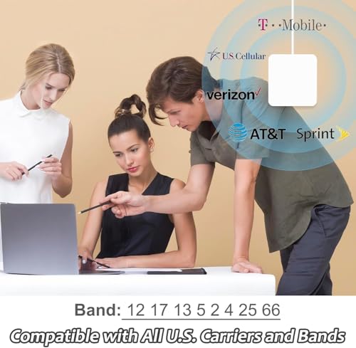 Cell Phone Booster for Home & Muti-Room, Up to 7000Sq. Ft,Cell Booster for Rural Area with 2 Indoor Antennas,Boosts 5G 4G LTE for All U.S. Carriers, FCC Approved Cell Phone Signal Booster (Green)
