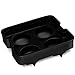 Home-Complete Ice Ball Maker Mold - 4 Whiskey Ice Balls -Premium Round Spheres Tray
