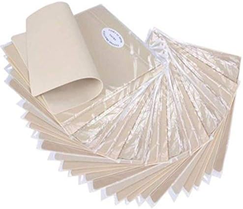 Blank Tattoo Skin Practice - Sharemily home Double Sides 10 Sheets 8x6"Tattooing and Microblading Eyebrow Practice Skin for Tattoo Supplies,Tattoo Machine,for Beginners and Experienced Tattoo Artists
