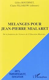 Mélanges pour Jean-Pierre Mialaret