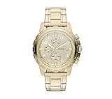 Fossil Men's 45mm Goldtone Stainless Steel Dean Chronograph Watch