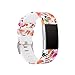 AIWELL Compatible for Fit bit Charge 2 Bands,Silicone Adjustable Replacement Sport Strap Printed Bands with Classic Buckle for Fit bit Charge2 HR,Fit bit Charge 2 Accessories Wristbands