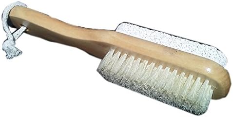 Foot Scrub Brush with Pumice Stone from Nalpure for Healthy Foot Care