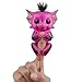 Fingerlings - Pink and Black Glitter Dragon - Lexi (Amazon Exclusive) - Interactive Baby Collectible Pet By WowWee