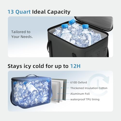 Ice Machine for knee Surgery, Cold Therapy Machine with Programmable Timing, Silent Pump, Comfort Pad for Knee, Easy to Use