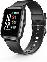 Hama Fit Watch 5910 Smartwatch Full Touch Screen GPS Waterproof Heart Rate Black view 7