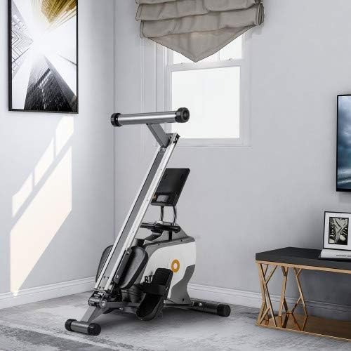Openuye Rowing Machine Fitness Cardio Workout with Adjustable Magnetic Resistance, 12-Month Warranty, Quiet Magnetic Braking System – Max User Weight 120 Kg