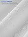 AmazerBath 2 Pack Thin Shower Curtain Liners, 72