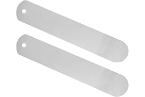 TIKODIDA Sock Shaper Board 2pcs Aluminum Sock Inserts for Versatile Size Easy Hang-Up Feature for Retail and